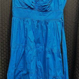 Vibrant Blue Sleeveless Dress